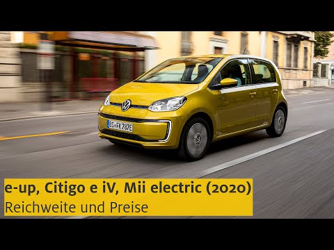 VW e-up, Škoda Citigo e iV, Seat Mii electric (2020) – Reichweite und Preise | ADAC