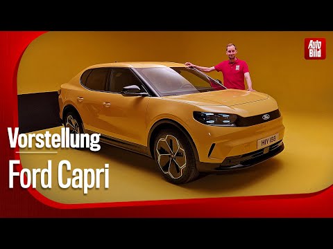 Ford Capri kommt mit VW-Technik zurück | Vorstellung mit Sebastian Friemel