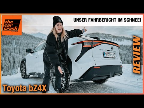 Toyota bZ4X im Test (2023) Wir fahren das Elektroauto im Schnee! Review | Fahrbericht | Laden | POV