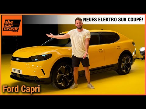 Ford Capri im Test (2024) Neues Elektro SUV Coupé aus Köln! Review | Innenraum | Preis | Motoren